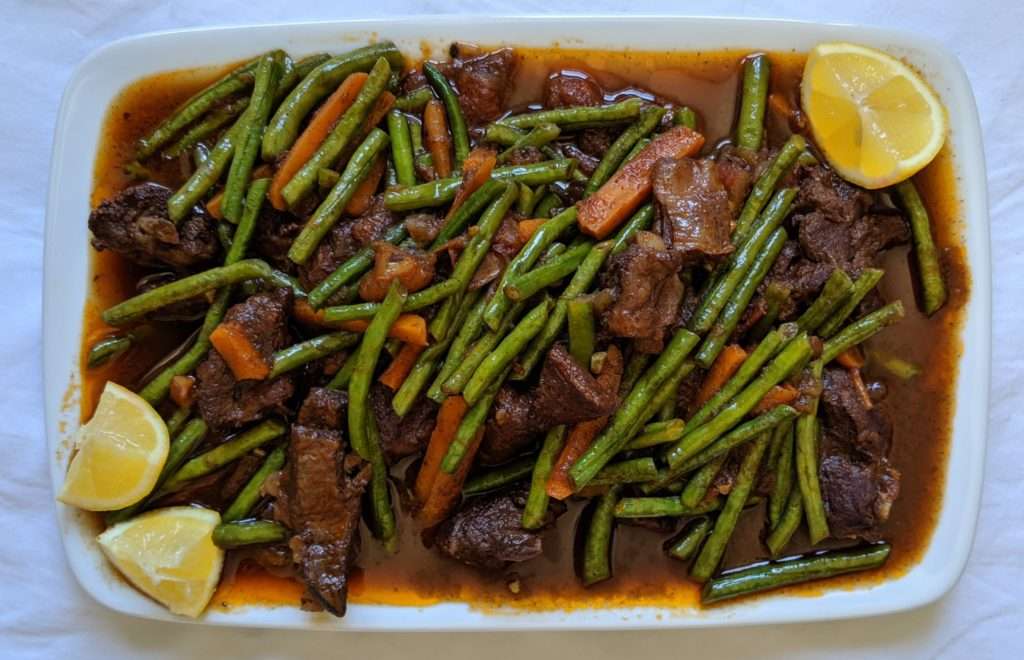 Fasolia- Egyptian green bean stew