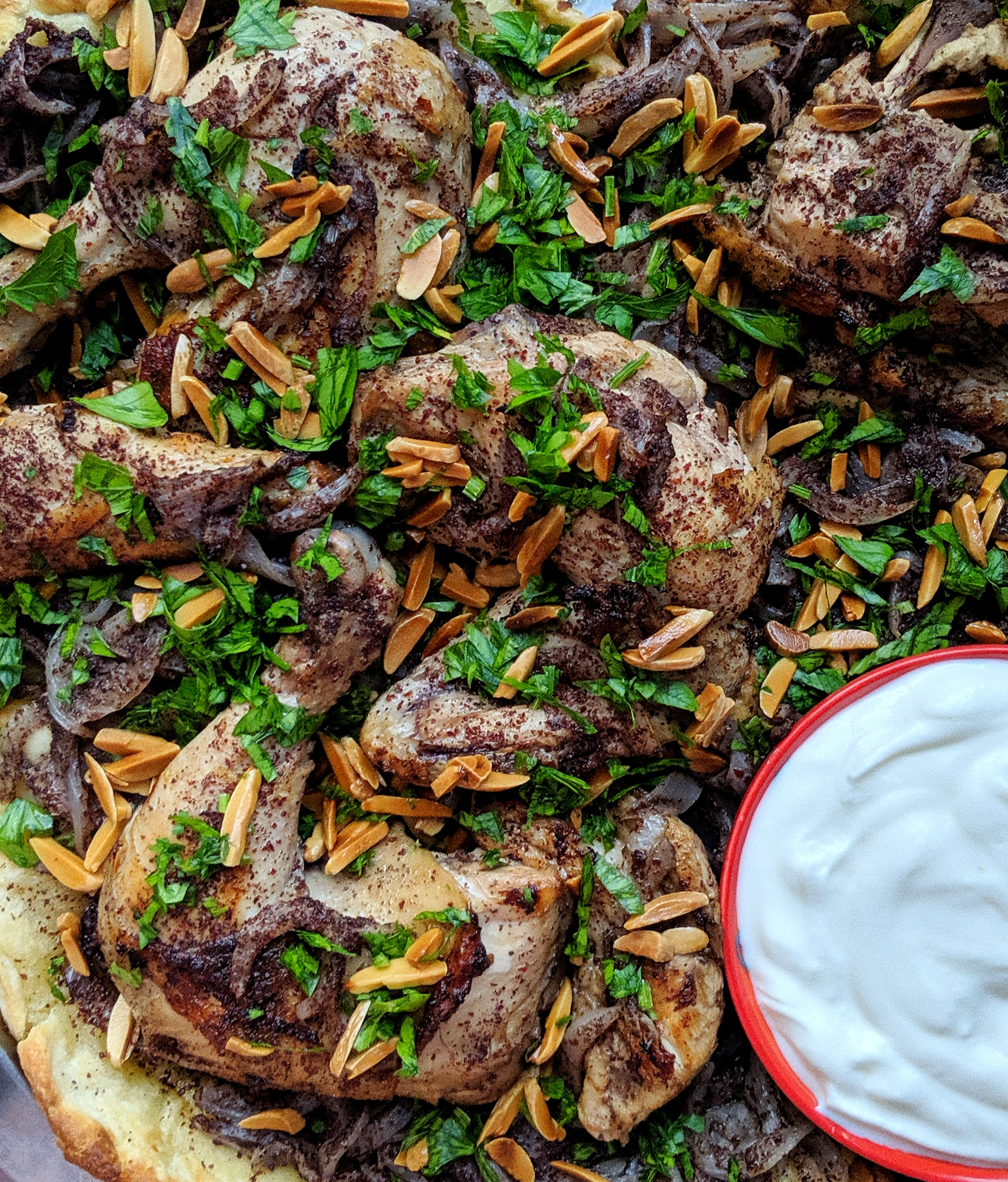 Musakhan – Palestinian sumac chicken and onions