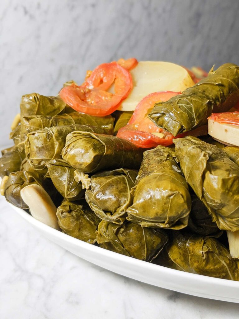 Mahshi warak enab - stuffed grape leaves