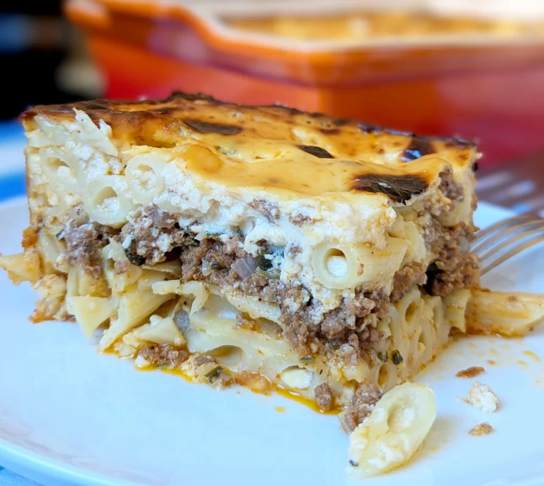 Egyptian macarona bechamel