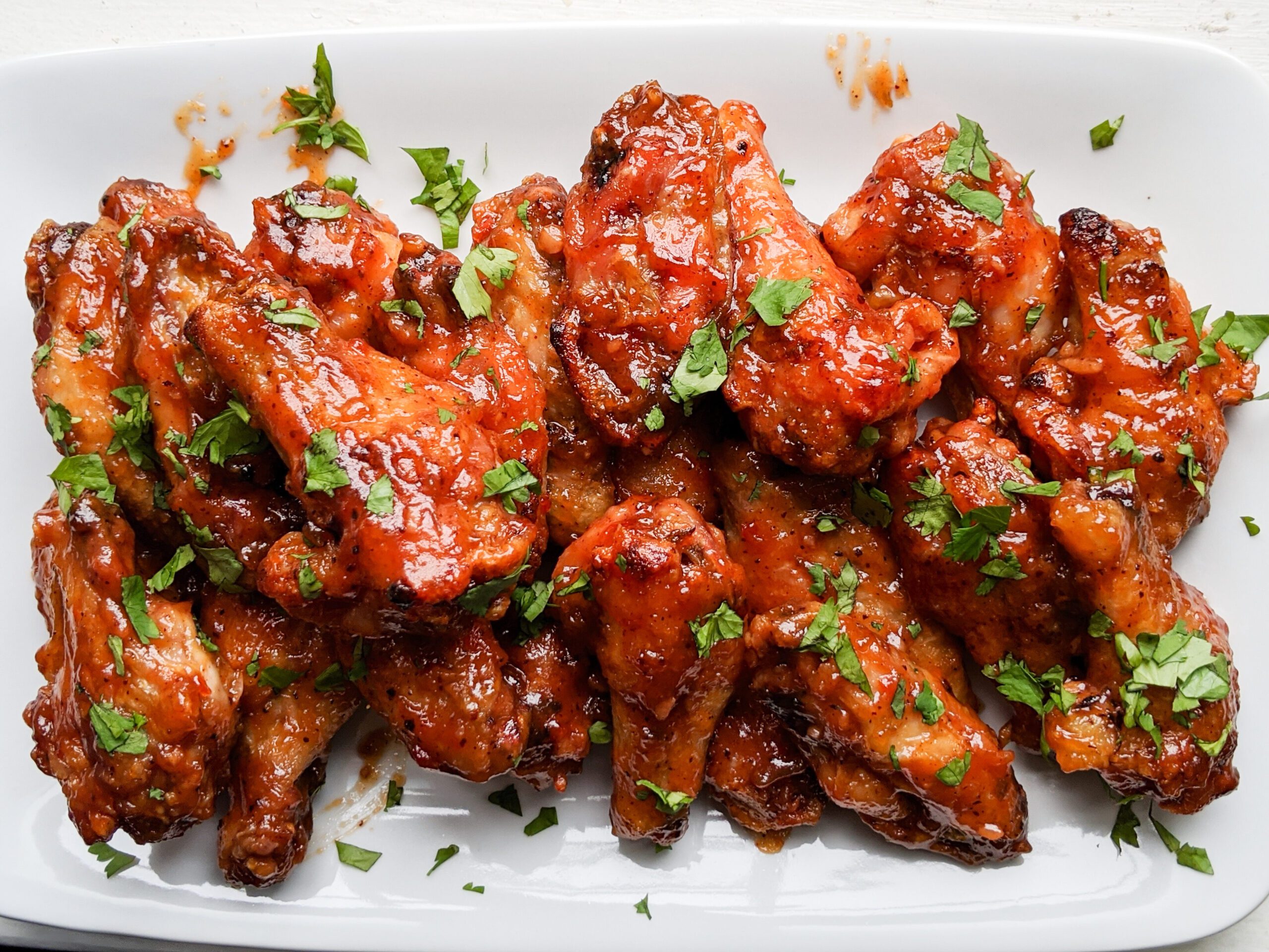 apricot habanero chicken wings