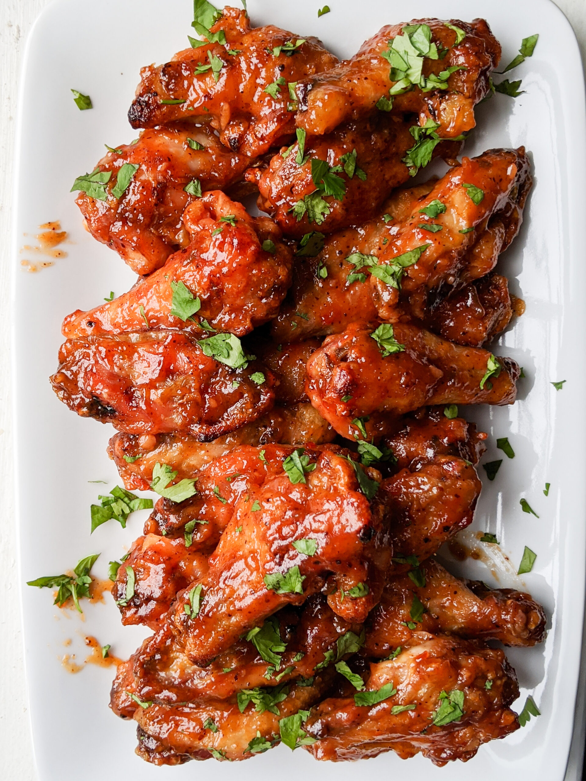 apricot habanero chicken wings