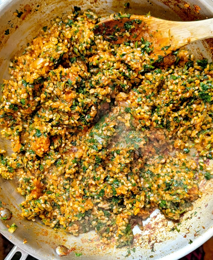Stuffing for mahshi kromb