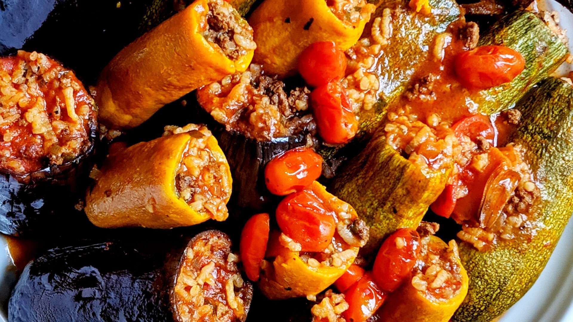 Mahshi- Egyptian stuffed veggies