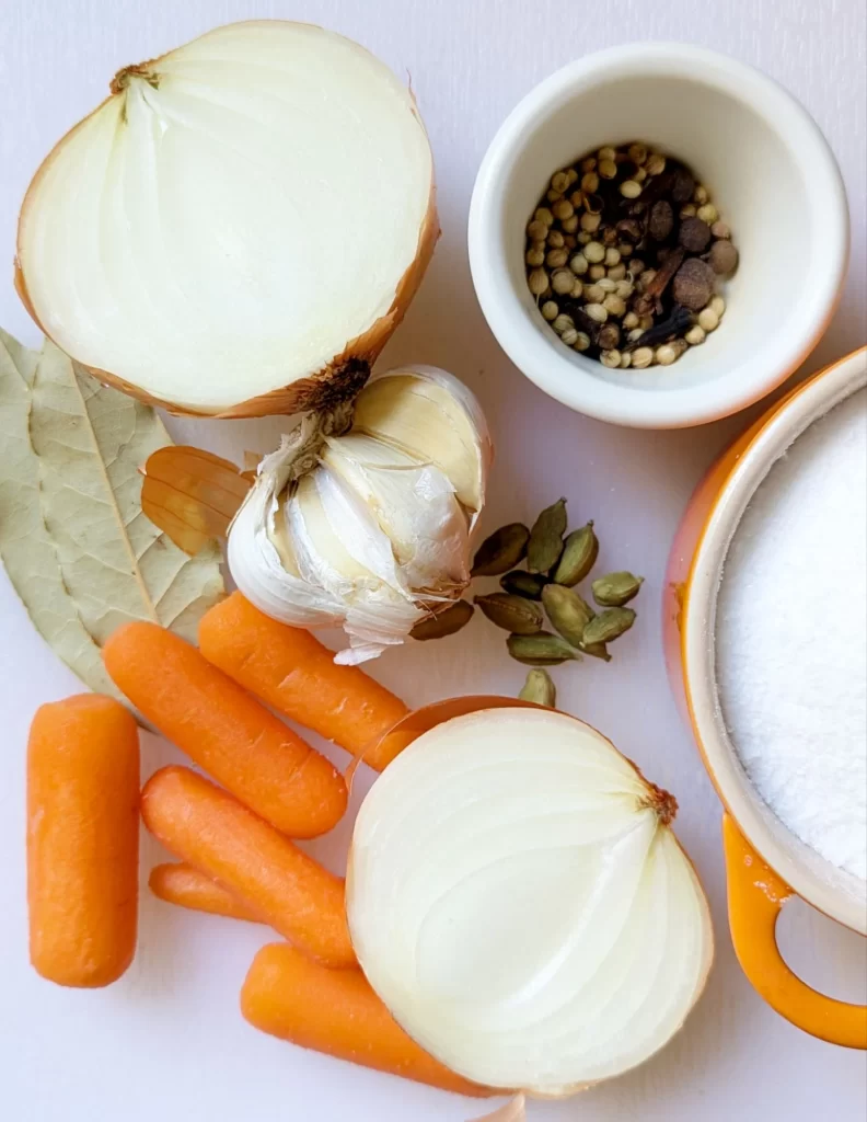 aromatics for chicken stock