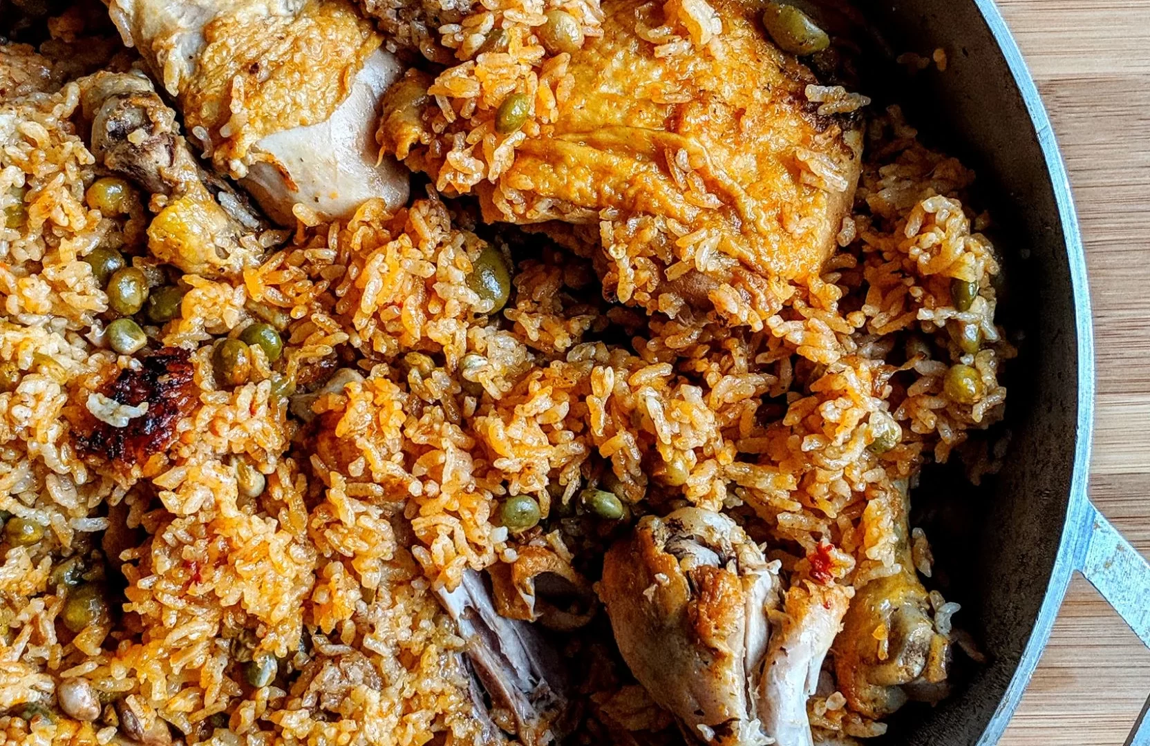 Arroz con pollo – Puerto Rican rice with chicken