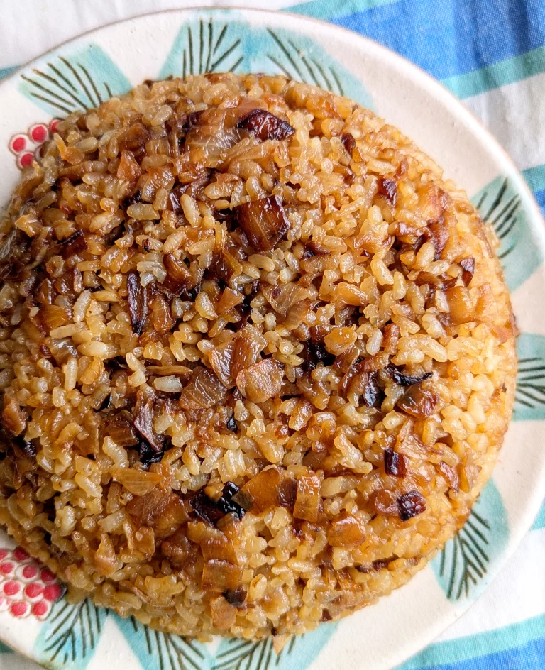 Sayadeya rice - Egyptian fish rice