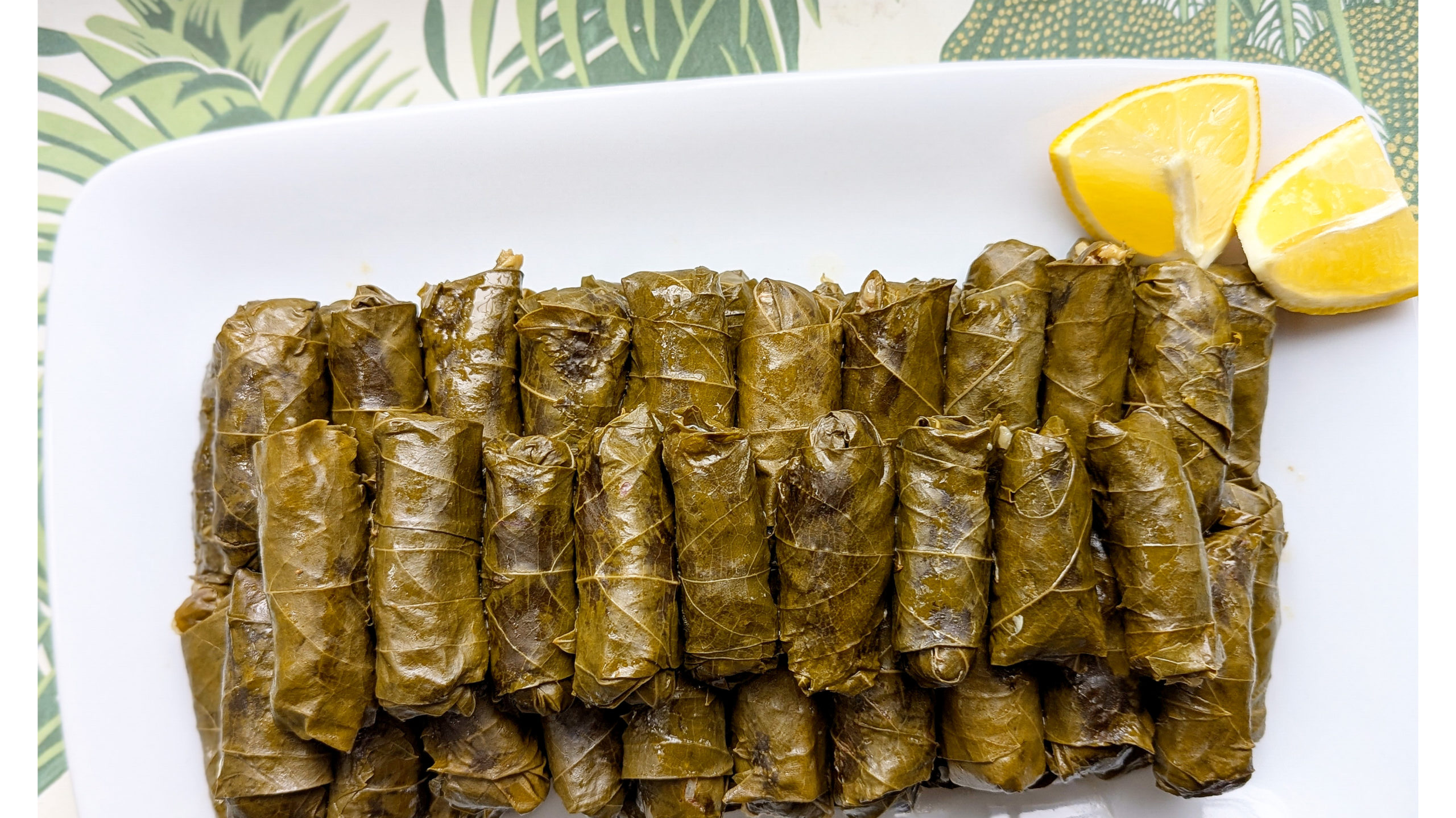 Stuffed grape leaves – Warak enab