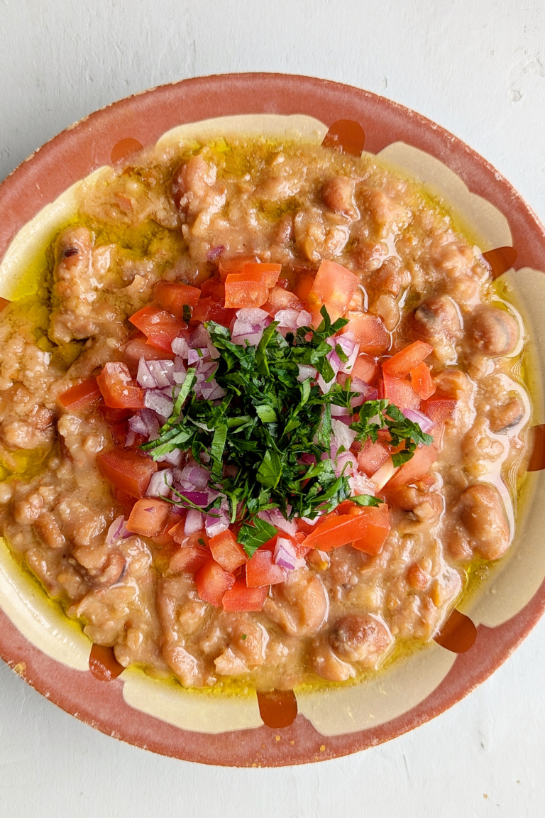 Ful medames - Egyptian fava beans