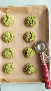 Scooping taameya mix