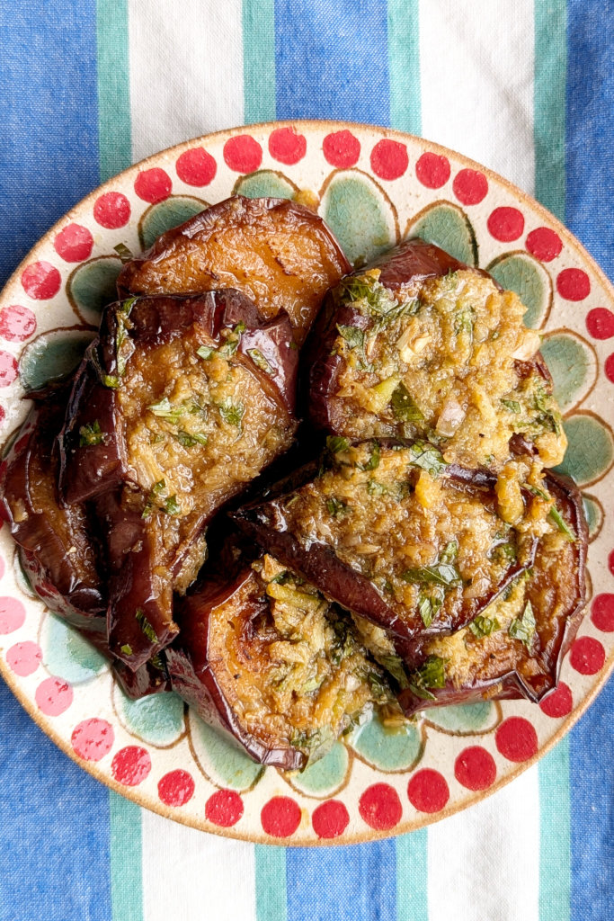 Egyptian pickled eggplant - Betingan mekhelil